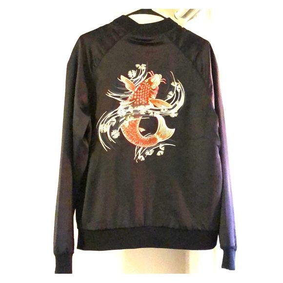 H&M Other - H&M Koi Fish Bomber Jacket